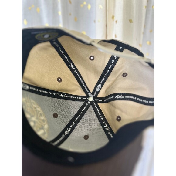 Double Portion Supply Hawaiian Flag Ekolu Super Puff Embroidered Flat Bill Hat - Picture 6 of 7